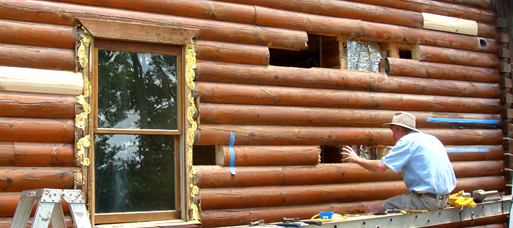 Log Home Repair Montgomery County, Ohio