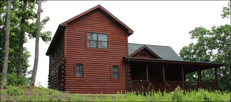 Professional Log Home Borate Application  Montgomery County, Ohio